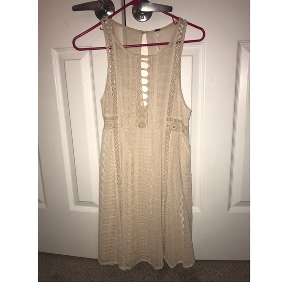 Free People “Wherever you go”  ivory dress - Picture 5 of 6